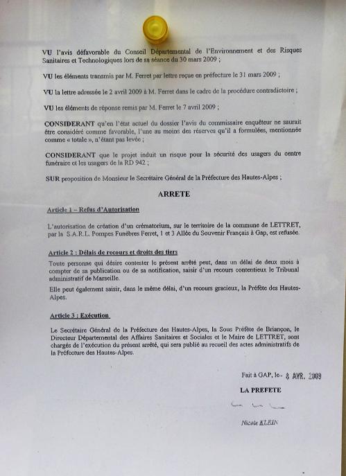 Refus Créma page 2
