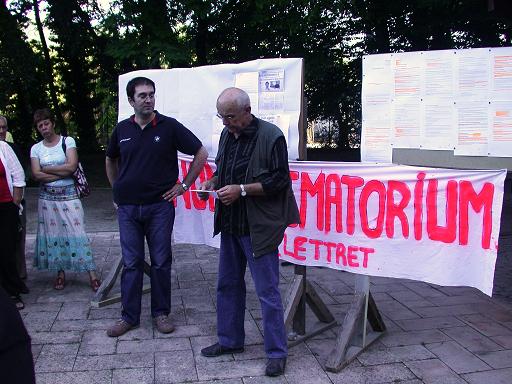 Opposition à la réunion publique de "La Saulce"du maire de Lettret